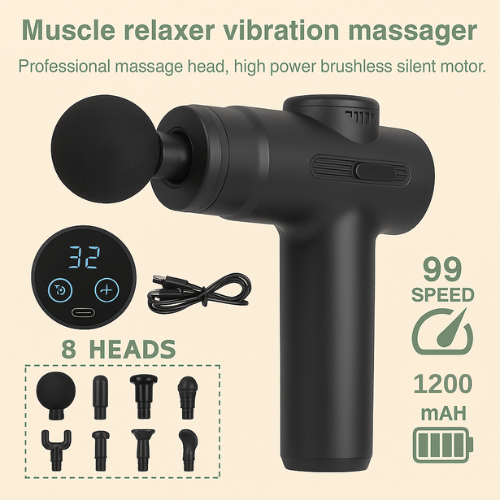 Spinely™ PowerRelief Massage Gun
