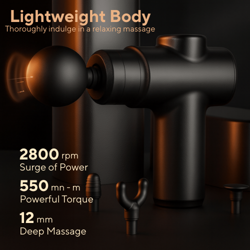 Spinely™ PowerRelief Massage Gun